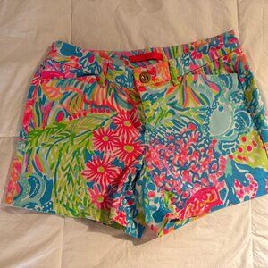 Lilly Pulitzer Shorts, Lovers Coral